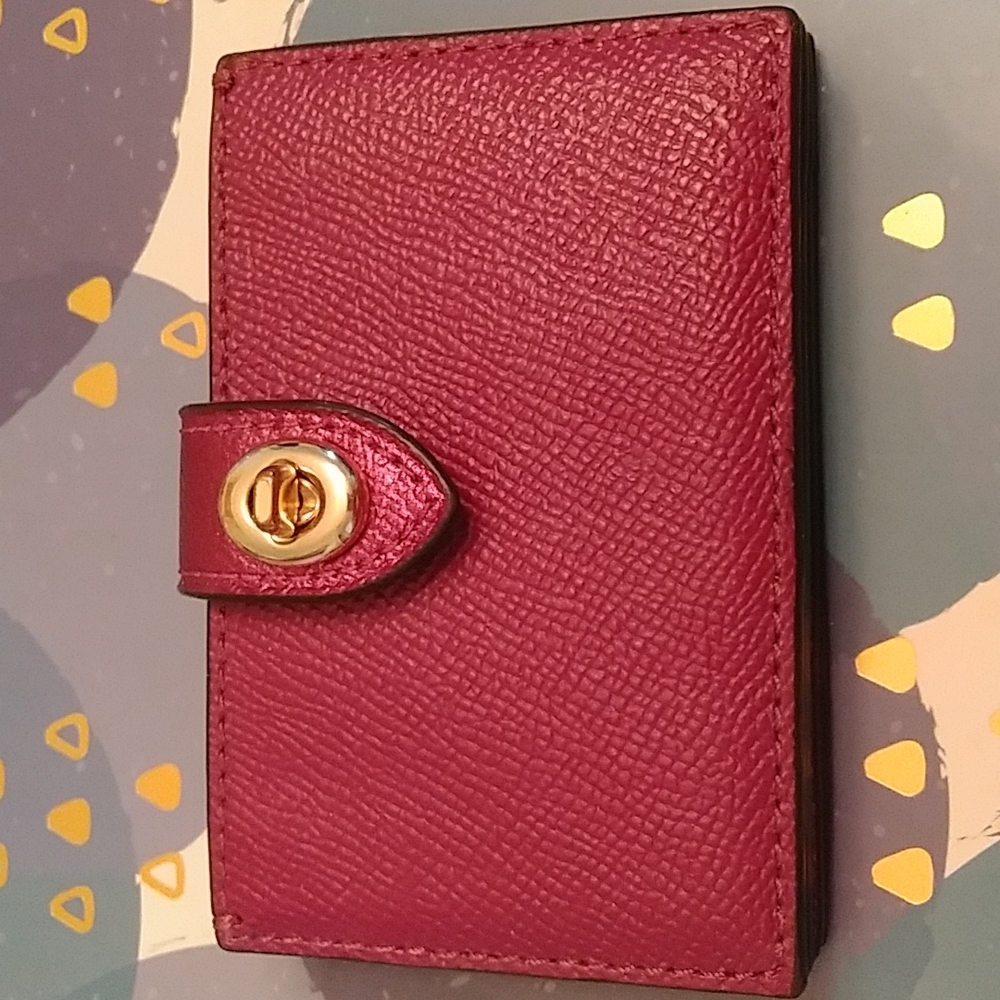 Coach card wallet